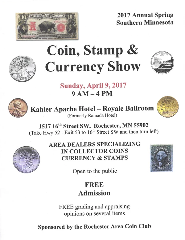 Southern Minnesota Coin, Stamp, & Currency Show