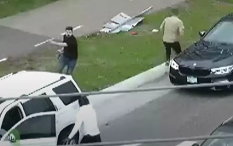 WATCH: Minnesota Road Rage Incident Leads To Landscape Brick + Rock Throwing